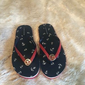 Tommy Hilfiger flip flops